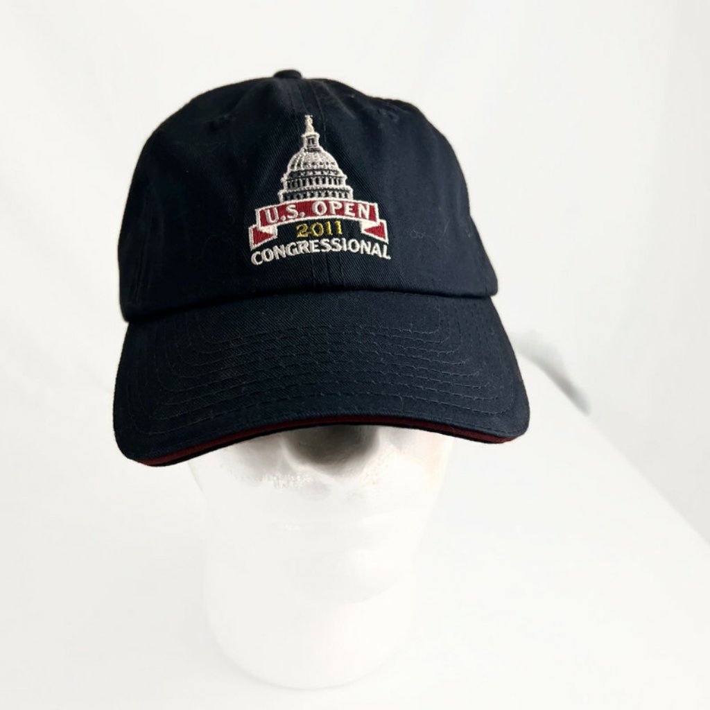 2011 Us Open Congressional Hat Baseball Golf Cap Usga Member Strapback